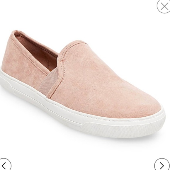 dolce vita suede slip on sneakers